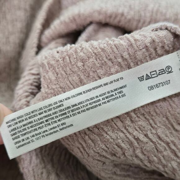 Free People Off-Shoulder Blouse in Beige - Picture 8 of 9